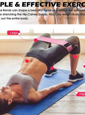Hip Yoga Resistance bands Fitness band Exercise equipment 20