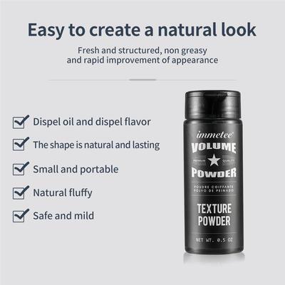 textured Fluffy hair styling Hair Powder hair cosmo mousse