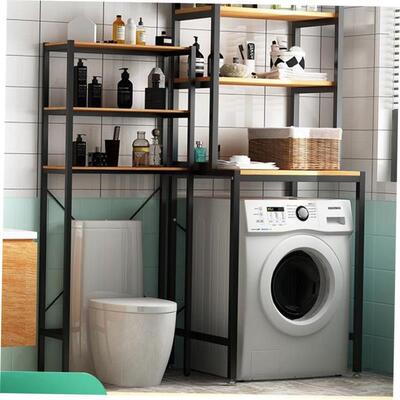 Balcony washing machine rack toilet storage cabinet shelf 1