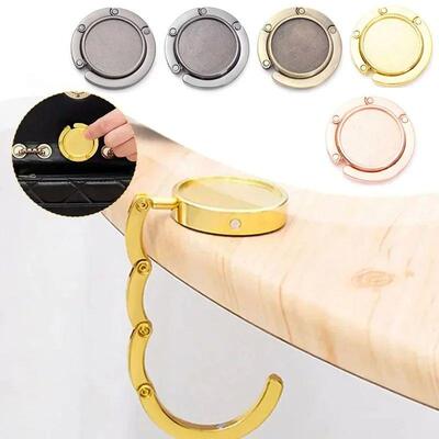 Fashion Bag Holder Handbag Hanger Folding Hook Holder Portab