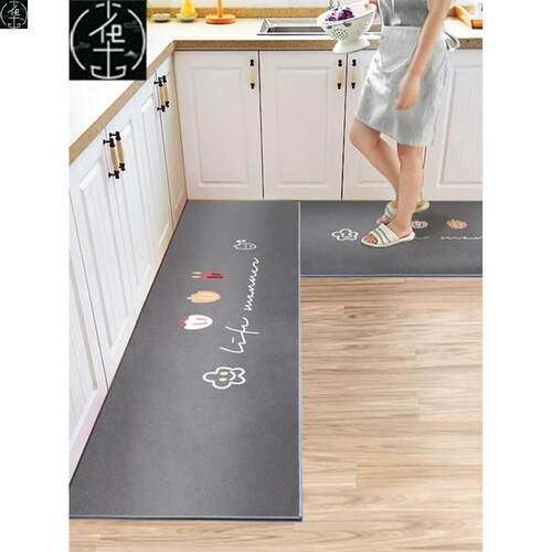 Door of the kitchen floor MATS anti-slip mat oil suction