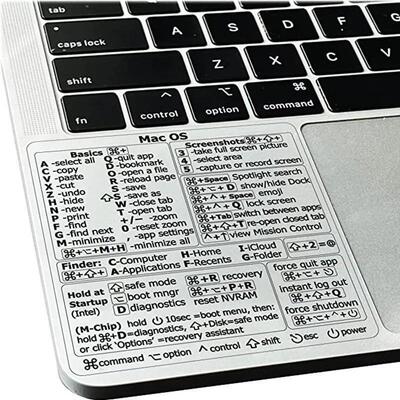 Reference Keyboard Shortcut er Adhesive For PC Laptop Deskto