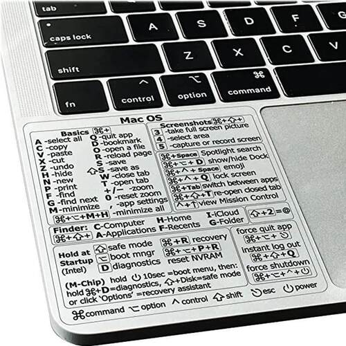 Reference Keyboard Shortcut er Adhesive For PC Laptop Deskto