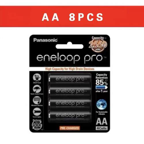 Eneloop Pro AAA Battery Rechargeable 950mAh 1.2V NI-MH Camer