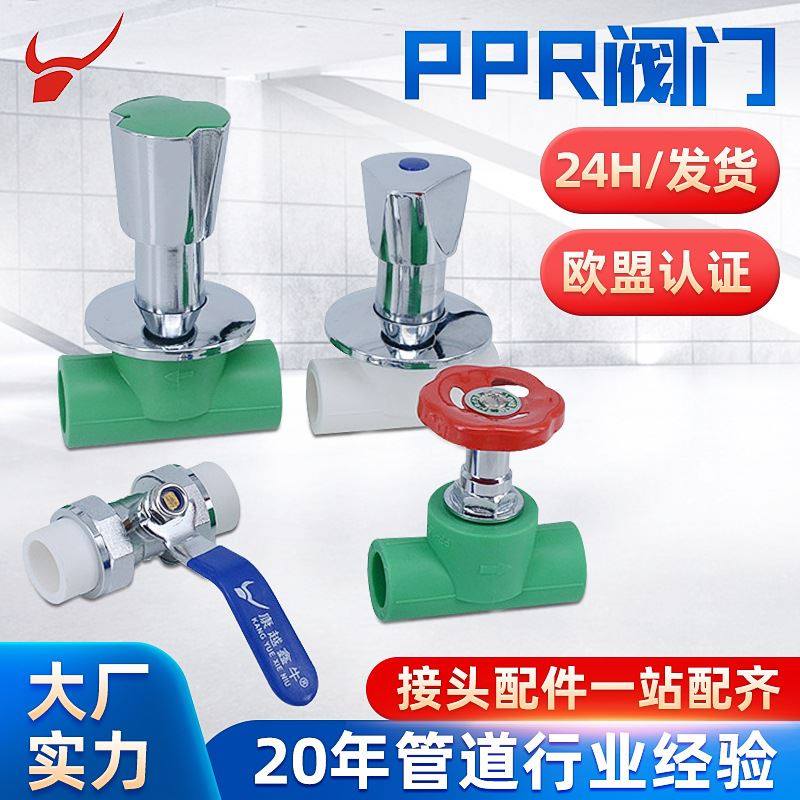 PPR阀门截止阀快开暗阀双活接铜球阀PPR闸阀开关自来水管配件_虎窝淘
