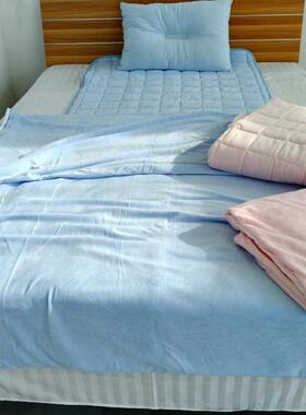 外贸出口日本双面天鹅绒被罩床垫被套单人褥垫100x205加厚纯棉