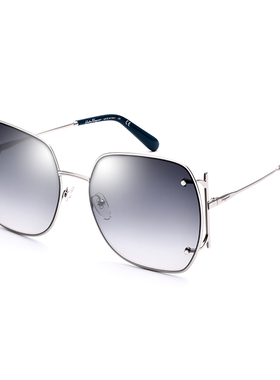 FERRAGAMO/菲拉格幕太阳镜FLGMS-247SA-738-C0女款浅灰色