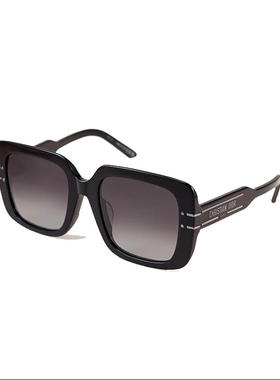 DIOR太阳镜DIOR-NEWS-DIORSIGNATURES11F-14A155-C5女款黑色墨镜