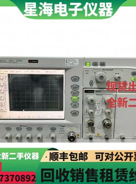 安捷伦86100C 86100A 86100D眼图仪数字通信分析仪86105C采样模块
