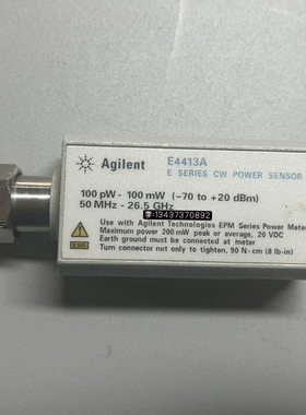 安捷伦 是德E4413A E4412A E9304A E9323A E9300B E9321A功率探头
