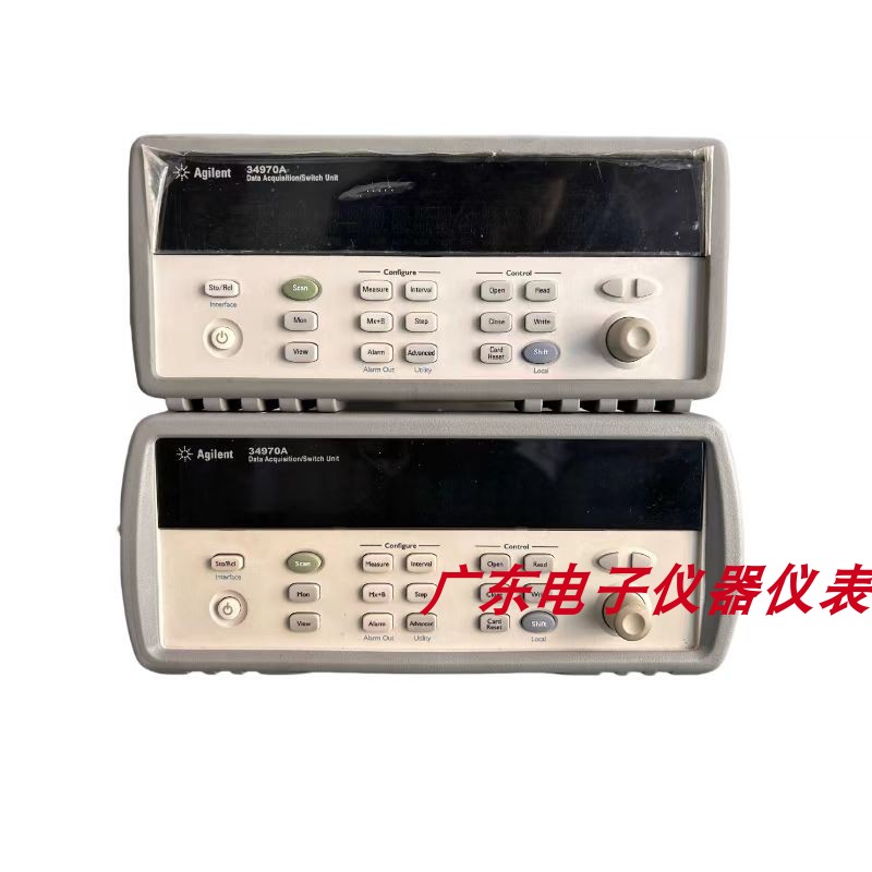 安捷伦34970A 34972A DAQ973A DAQ970A数据采集器34901A采集模块