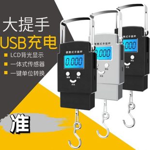 家用手提秤弹簧秤精准电子称器小型手提电子秤称重钩高精度 便携式