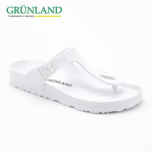 GRUNLAND格陵兰夹趾涉水时尚EVA多色凉拖意大利进口外穿人字拖女