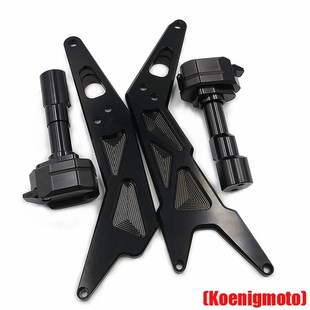 适用川崎Z250 Z300 小忍者NINJA250/300 13-17改装Y防摔球防摔棒