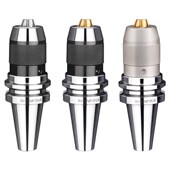 APU08 APU系列自紧式 钻夹头数控刀柄BT3z0 80镀钛三爪莫氏锥柄铣