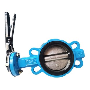 手动蜗轮衬氟蝶阀热水进水对夹蝶E阀 16Q津阀阀门 D71X