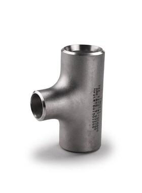 304对焊变径三通Sch40S7w3-325不锈钢工业滚砂固溶天佑管业件202