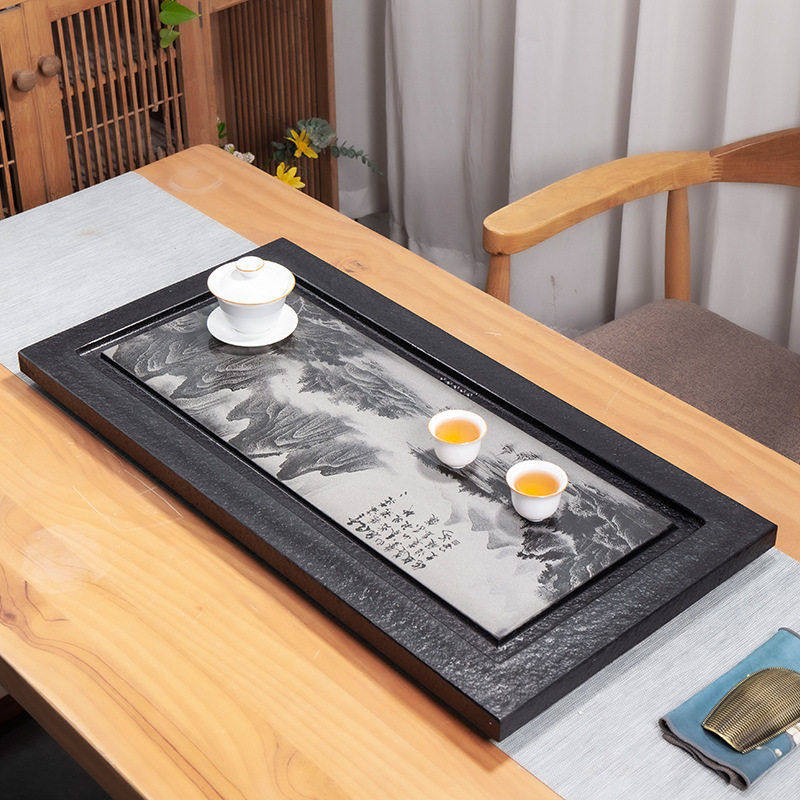 乌金石茶盘套装家用整块黑金石茶盘功夫茶具茶海 乌金石茶盘茶台,餐饮具,茶盘,淘宝优惠券,粉丝福利购,淘宝优惠卷