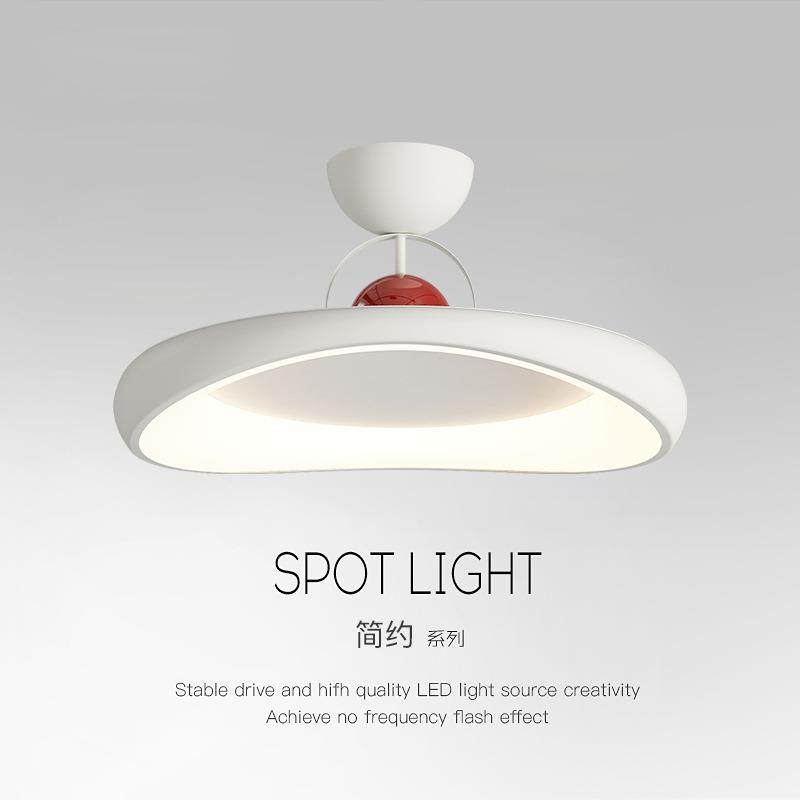 奶油风吸顶灯主卧室房间灯现代简约大气餐厅灯创意全光谱LED灯具,电子元器件市场,其它元器件,淘宝优惠券,粉丝福利购,淘宝优惠卷