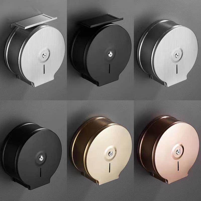 304不锈钢大卷纸盒酒店工程纸巾盒大盘纸架厕所防水纸巾盒壁挂式,电子元器件市场,其它元器件,淘宝优惠券,粉丝福利购,淘宝优惠卷