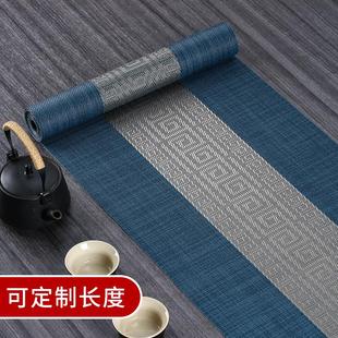 禅意茶垫中国风茶盘垫茶壶垫高档防水茶席桌布垫子 茶席桌旗新中式