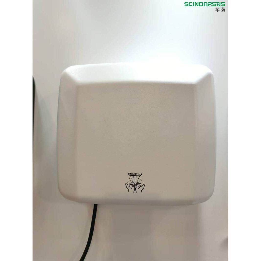 自动冷热烘干机广州芊菊洗手间不锈钢干手器挂墙暗藏智能高速吹手