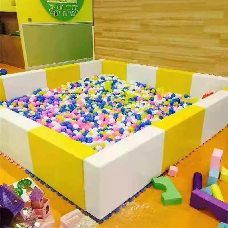 儿童游戏围栏海洋球池围栏玩具屋加厚家用室内早教软包栏厂家