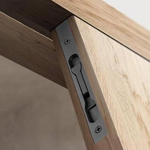 插销暗木门门子母门暗插销大泊洛泥不锈配件防盗门天装地插钢销暗