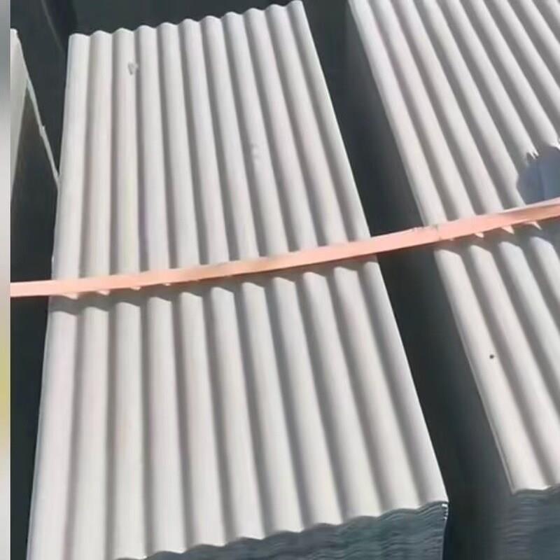 石棉瓦水塔加厚瓦石棉瓦实惠老式顶老式建筑围栏棉瓦隔热猪棚屋顶图片
