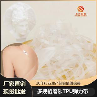 现货TPU透明肩带莫比龙磨砂弹力美背文胸隐形吊带泳装 娃衣