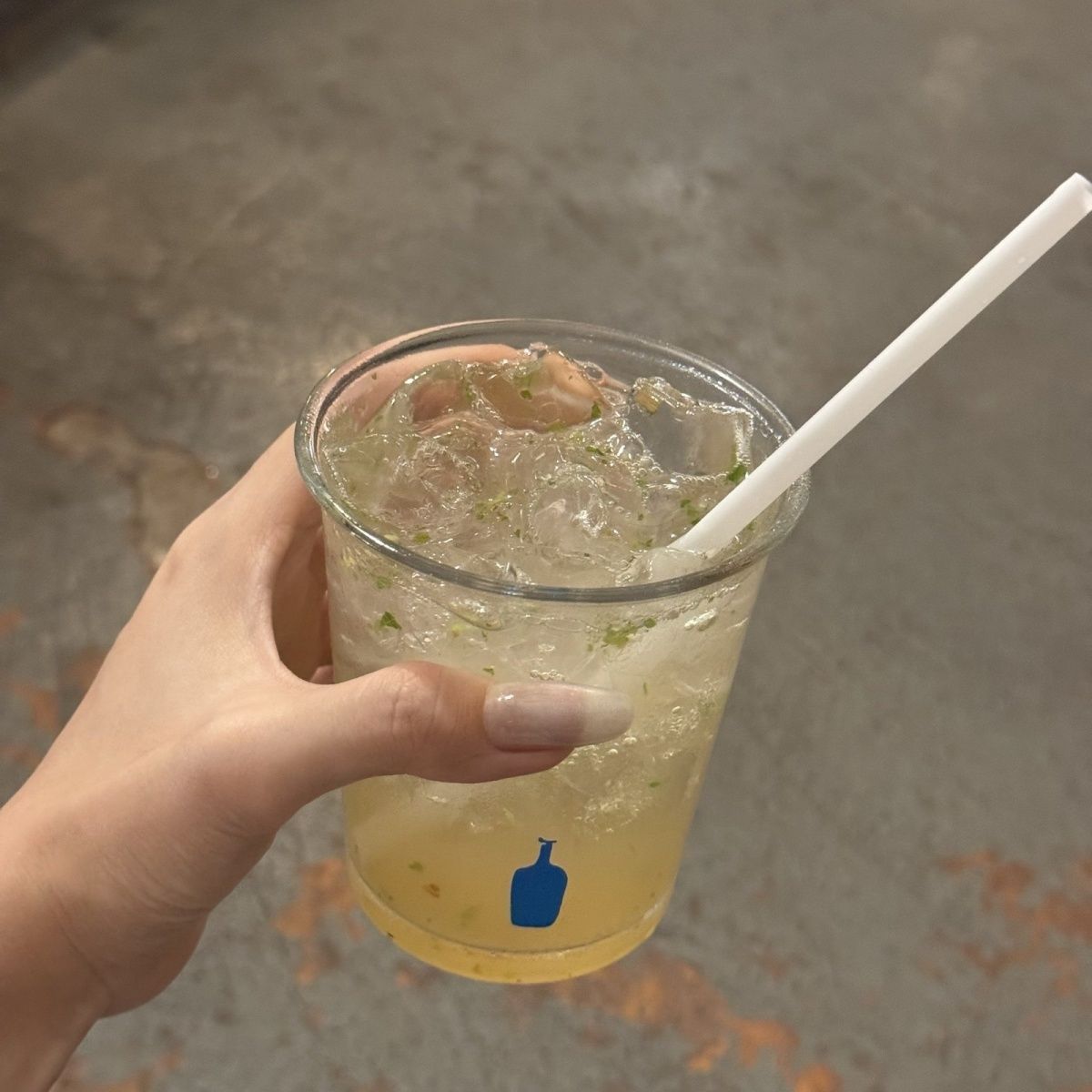 简约玻璃小蓝瓶子咖啡杯陶瓷内胆保温杯便携男女卡特水杯果汁杯