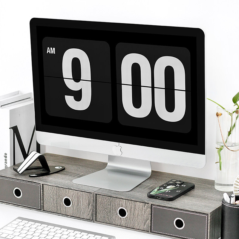 台式电脑显示器增高架收纳盒桌面办公室屏幕架护颈置物架小抽屉式,收纳整理,桌面收纳盒,淘宝优惠券,粉丝福利购,淘宝优惠卷