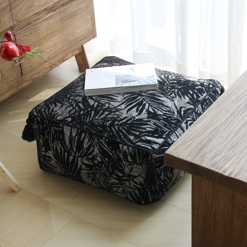 网红法式墩子凳子中式矮凳蒲团垫懒人坐垫可拆洗豆袋泡沫颗粒蒲团,居家布艺,蒲团,淘宝优惠券,粉丝福利购,淘宝优惠卷