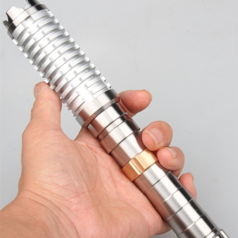 激光手电不锈钢屠龙双磁控 远射大功率 镭射户外求W生指示笔激光