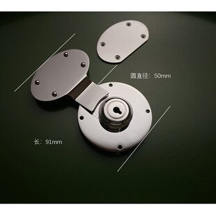 Yuxiang高品质不锈钢箱包锁具 杜勒斯包五金锁扣意大利风格镀真金