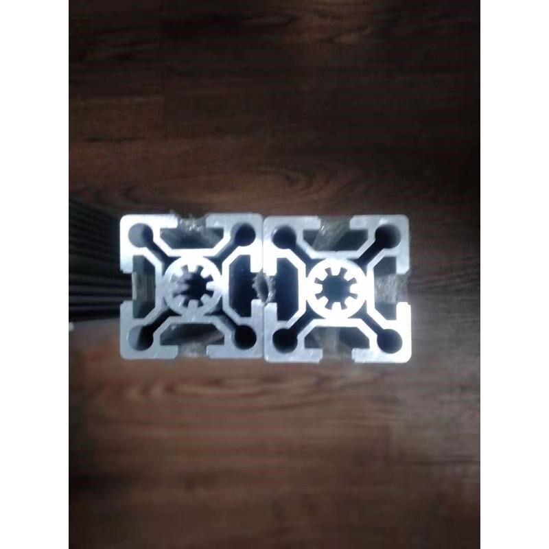 定制开模加工挤压各类工业工程铝合金异型材流水线散热器型材处理