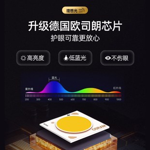 明装长条LED格栅灯客厅超薄无主灯斗胆射灯智能防眩卧室四头筒灯