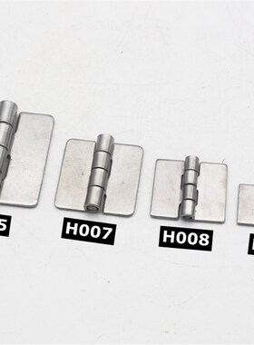 可焊接合页2寸不锈钢无孔合页铰链APJ101CL253不锈钢柜门明装合页