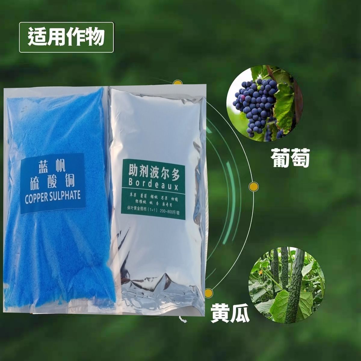 硫酸铜助助剂增效黄金搭配组合图片