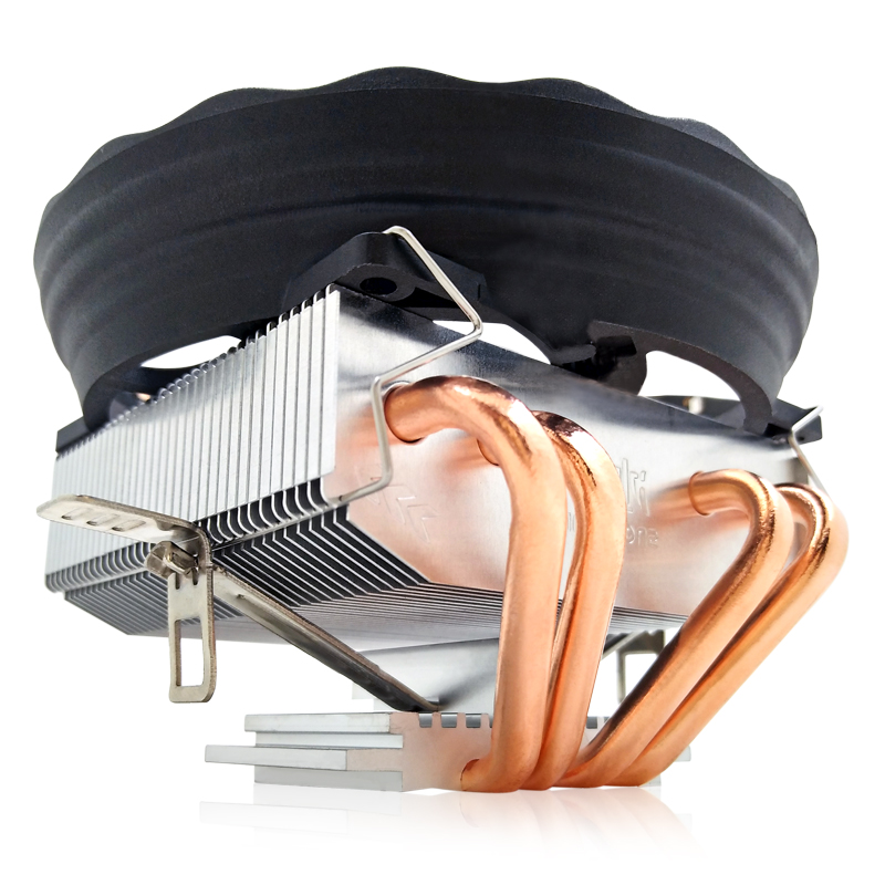 冷极州 4铜管CPU散热器1151小机箱CPU风扇1155台式电脑AMD静音王