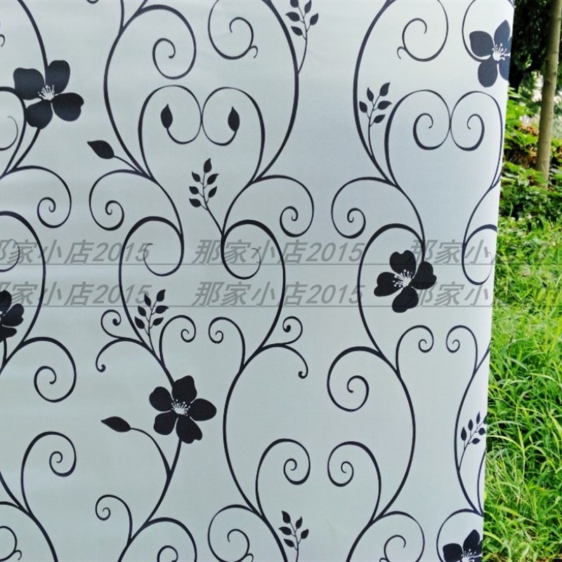 1.2米宽c磨砂玻璃贴膜卫生间浴室窗户贴阳台透光不透明磨沙窗贴纸