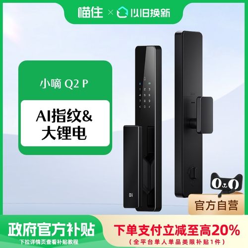 德施曼全自动智能门锁密码锁指纹锁电子锁小嘀Q2P
