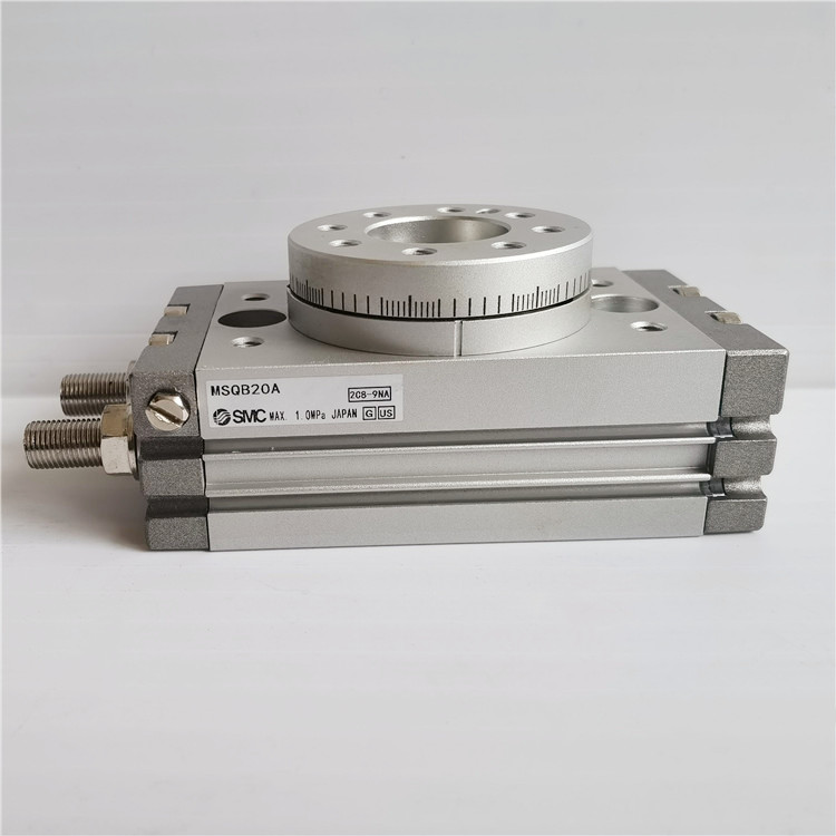 SMC摆动气缸MSQB10R MSQB20R MSQB30R MSQB50R-XF齿条式摆台气缸