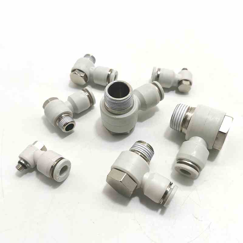 气缸气动接头PH外六角APH4/6/8/10/12-M5/01/02/03/04