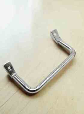 PULC-L100 上隆倾斜式拉手SAMLO圆棒折弯角型扁头碳钢把手