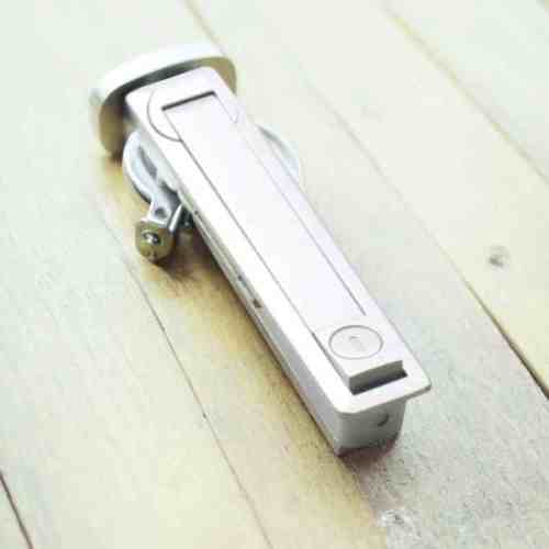 生久门锁MS736平面锁配电柜锁机柜电箱电柜门锁锌合金拉杆锁机箱