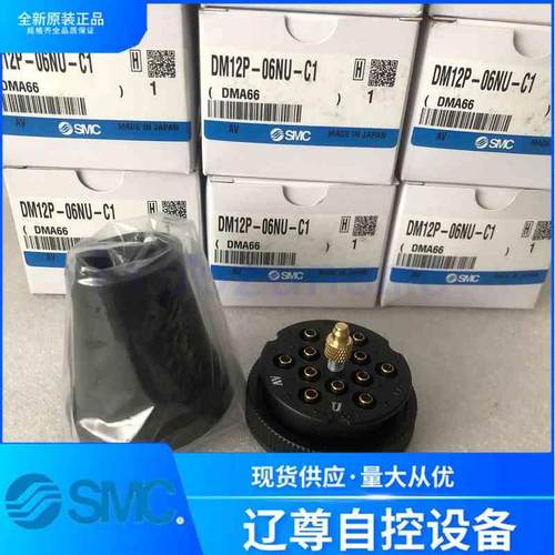 SMC原装DM12/DM12P/DM12S-06N/06NU-C1/C2-04N/04NU-C1/C2航空插