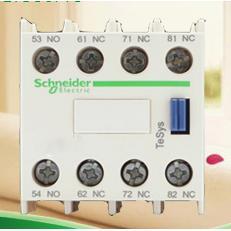 电梯交流接触器 正装辅助触头触点模块 LADN22C 两开两闭原装全新