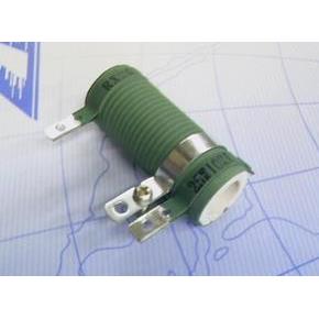 珐琅电阻 RX20-T 25W100R 100欧姆 可调节 精度5% 绿色绕线电阻