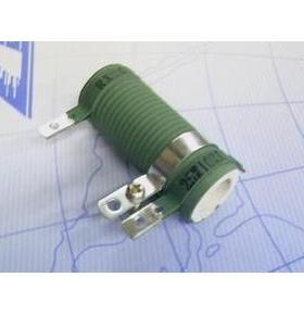 珐琅电阻 RX20-T 25W100R 100欧姆 可调节 精度5% 绿色绕线电阻